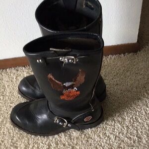Size 8 Harley Davidson Boots